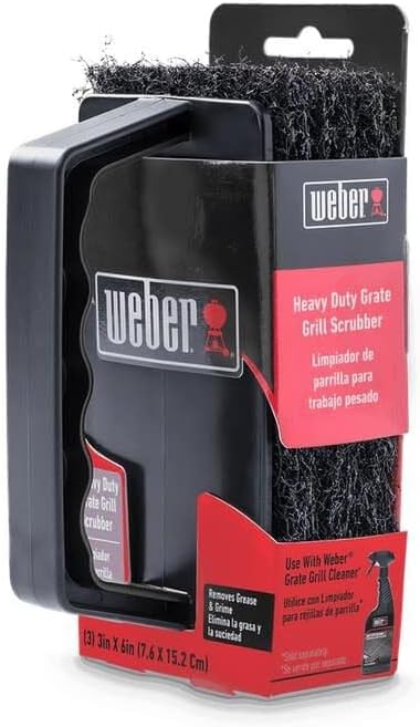 8026 Scubber Grill Grate Scrubber, Black