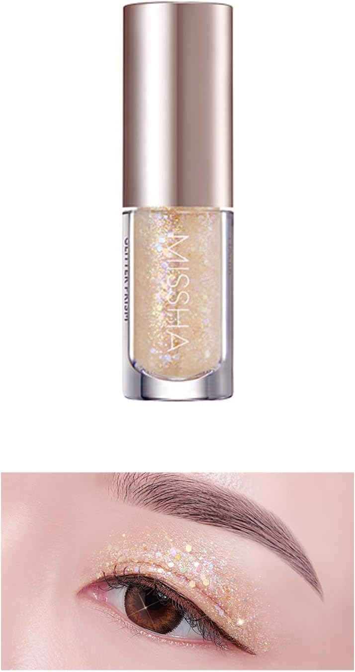 Işıltılı ve Parlak Glitter Likit Göz Farı No.2 Interstellar Glitter Prism Liquid Eyeshadow Topper