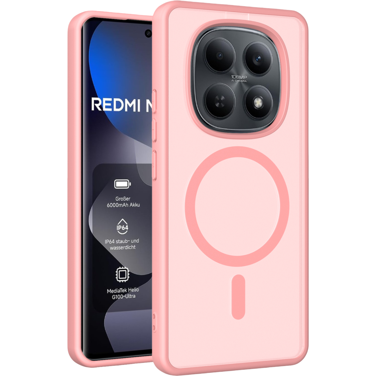 Joko Xiaomi Redmi Note 15 Pro Plus 5G Jota Magsafe Kapak - Pudra