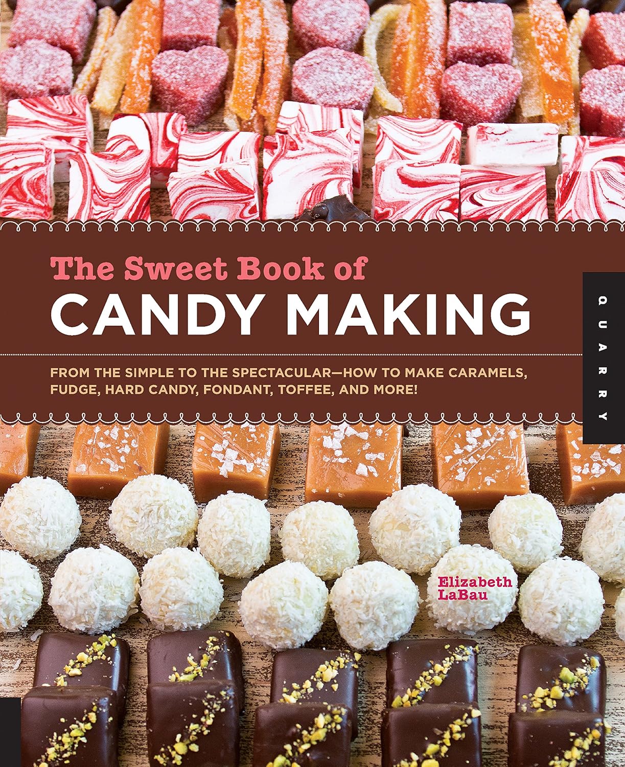The Sweet Book of Candy Making: From the Simple to the Spectacular-How to Make Caramels, Fudge, Hard Candy, Fondant, Toffee, and More!