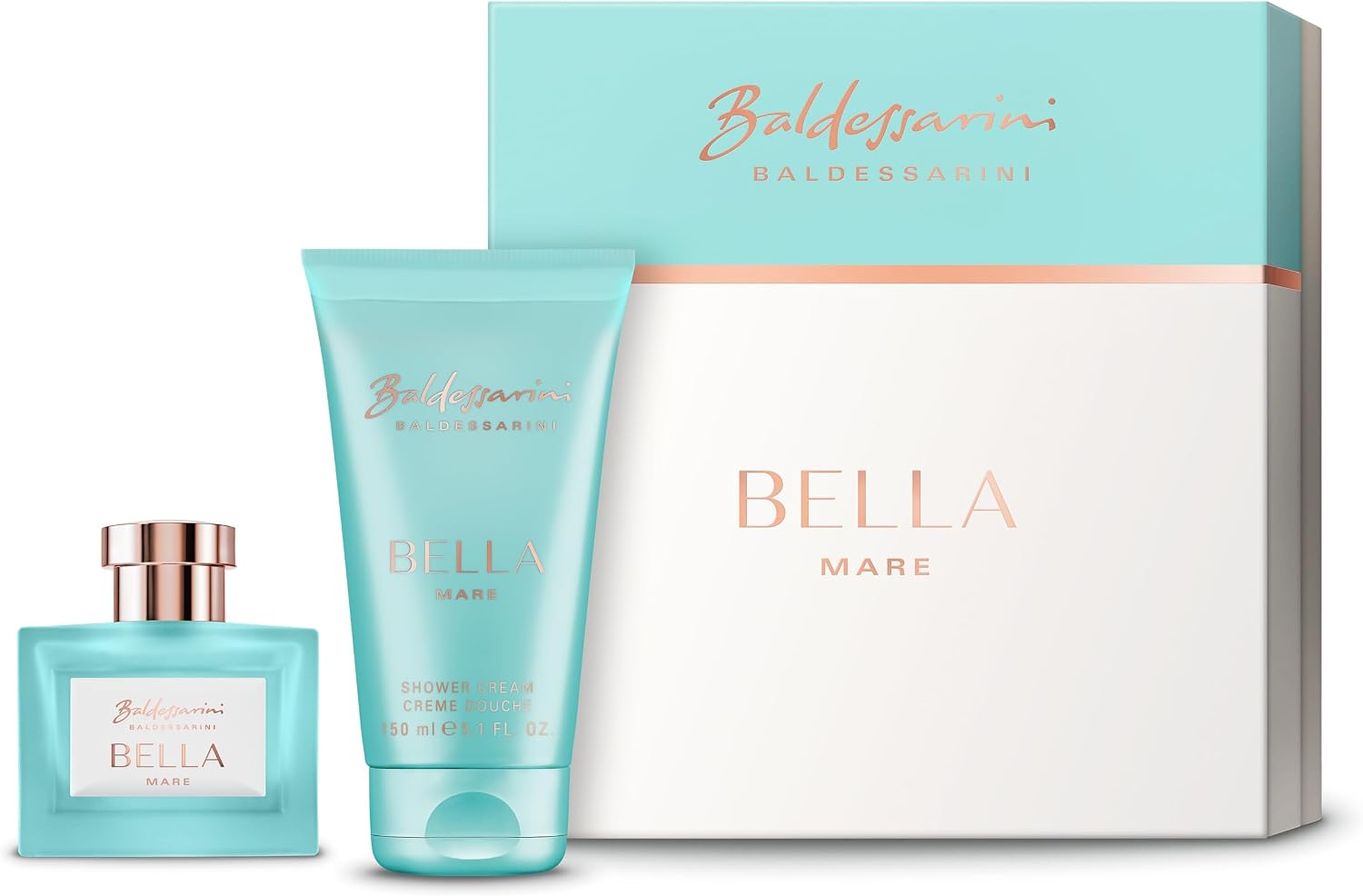 Bella Mare | Duo Set | Eau de Parfum Natural Spray & Shower Gel 150 ml FS içermez