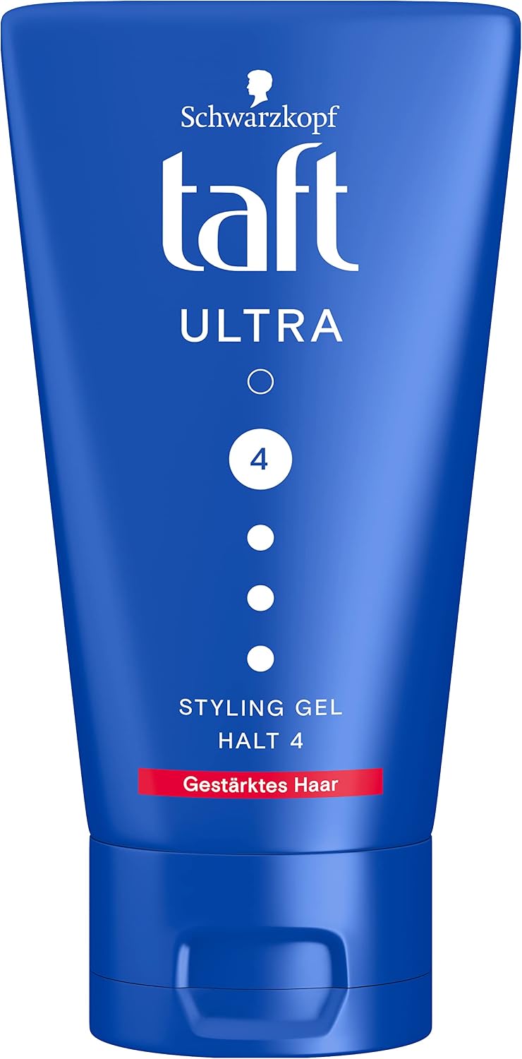 4. Derece Tutuş Gücüne Sahip Ultra Şekillendirici Jel (150 Ml), Güçlendirilmiş, Yapışkan Olmayan Saçlar İçin Jel, Nemli Ve Rüzgarlı Havalarda Bile 24 Saate Kadar Tutuş Sağlar.