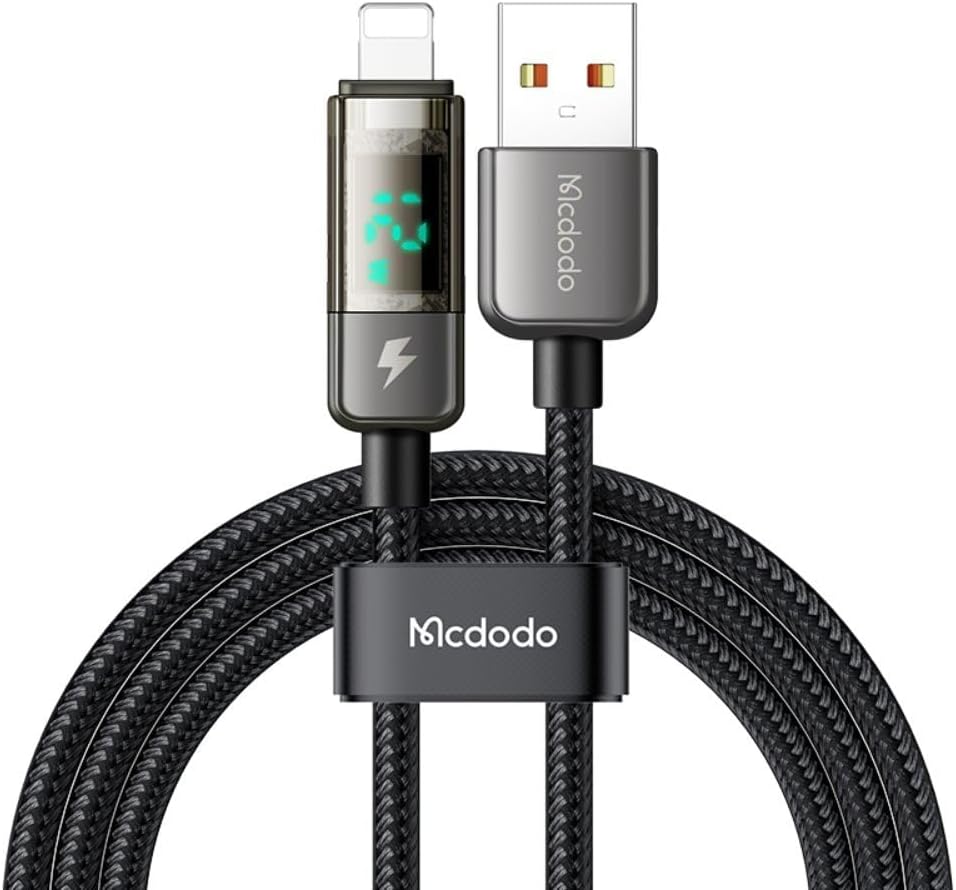 Ca-3620 Lightning Dijital Pro Power Of Data Şarj Kablosu 1.2, Siyah