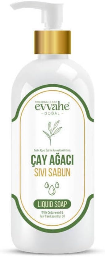 Sedir, Ağacı, Özü, Ile, Kuvvetlendirilmiş, Çay, Ağacı, Yağlı, Sıvı, Sabun, (400ml)