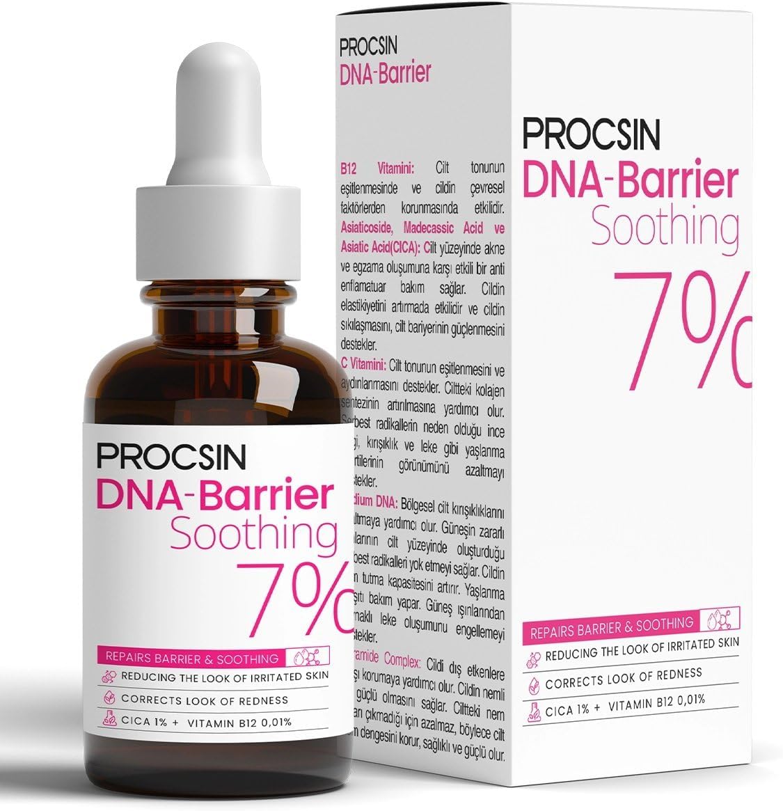 DNA-Barrier Soothing Cilt Bariyeri Onarıcı Güçlendirici Serum 30 ML