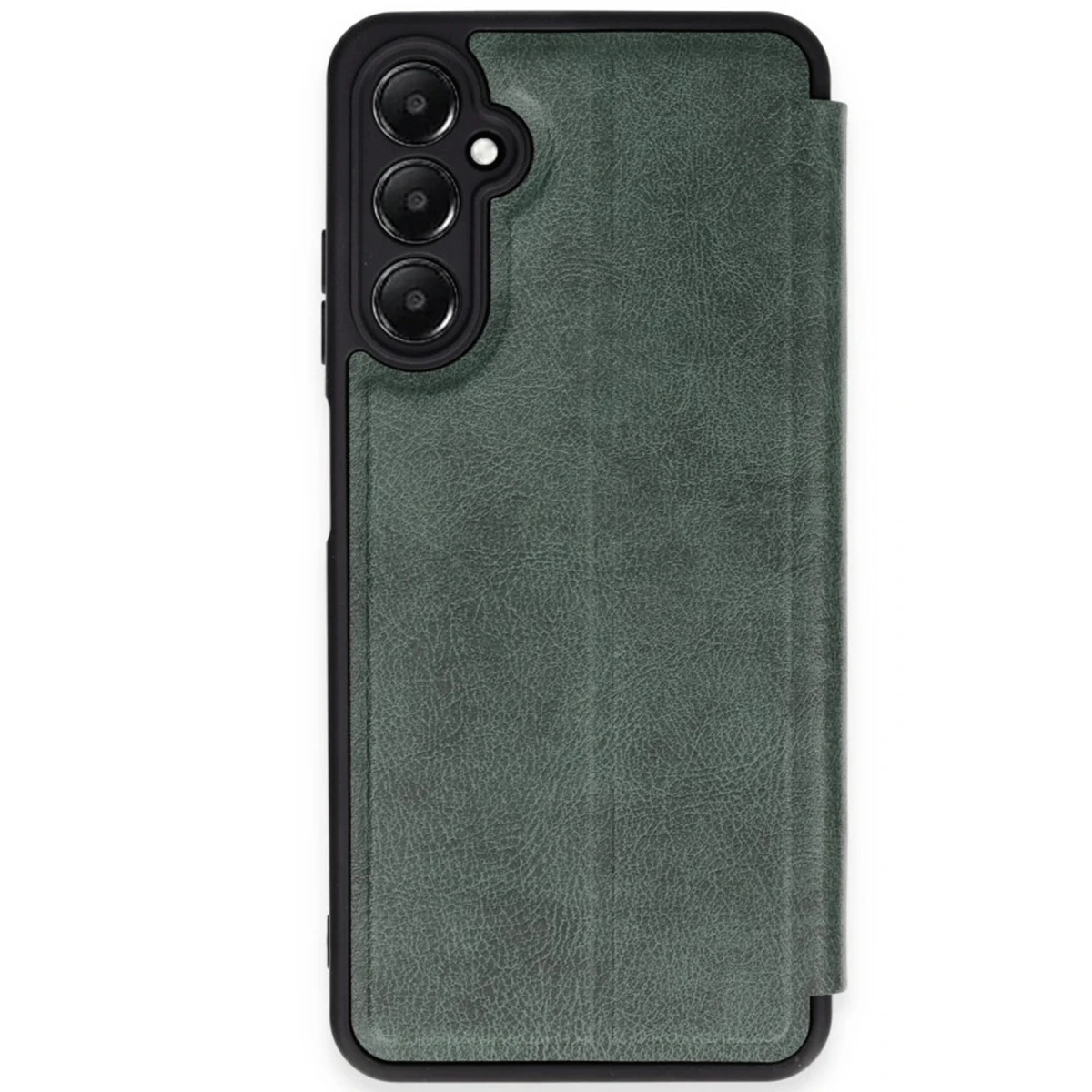 Samsung Galaxy A36 Kılıf Flip Cover - Koyu Yeşil