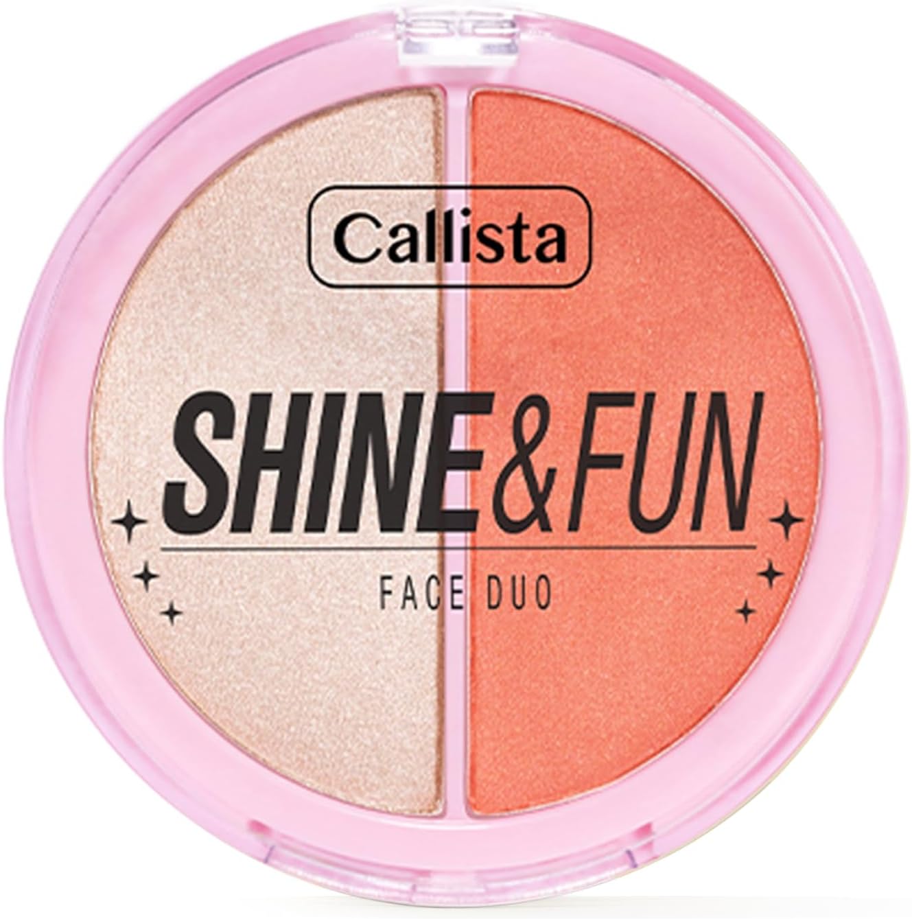 Callista Shine & Fun Face Duo 120 Dream Team Allık & Aydınlatıcı Paleti