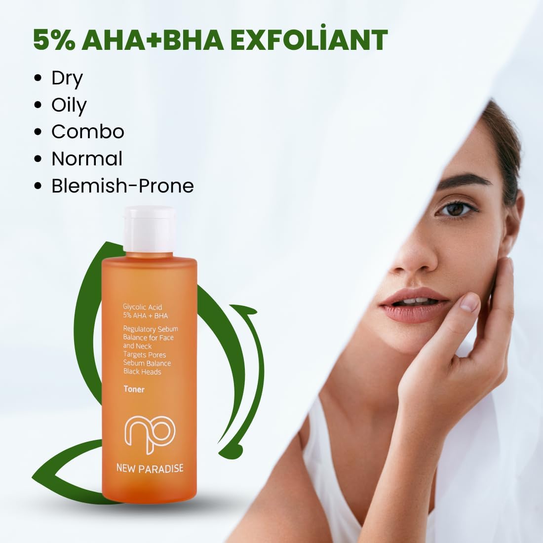 Gözenek Sıkılaştırıcı Siyah Nokta Karşıtı Sebum Dengeleyici Akne Karşıtı Tonik 200 ml