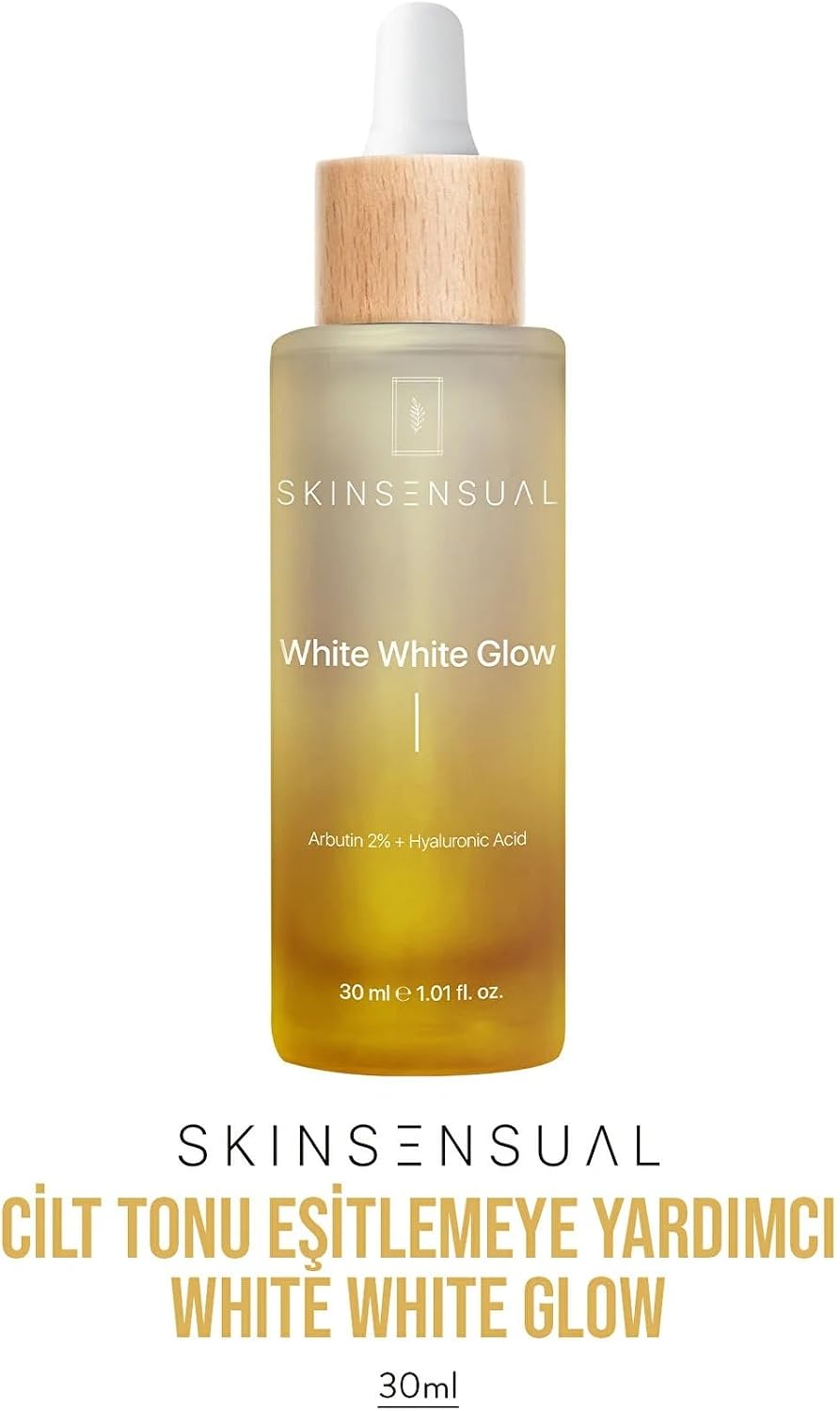 White White Glow Leke Serumu 30 ml |%2 Arbutin & Hyaluronic Acid | Cilt Tonu Eşitlemeye ve Leke Görünümünü Azaltmaya Yardımcı Serum