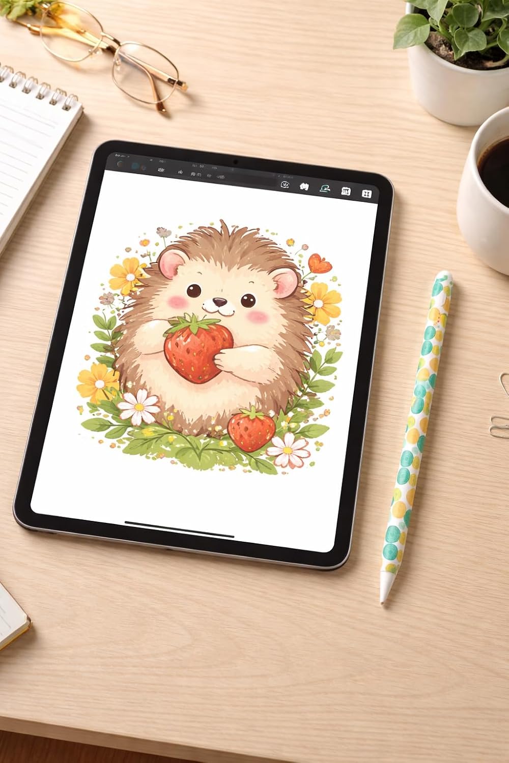 Dokunmatik Kalem Stylus Pen, Şarj Kablolu, Saklama Kutulu Tablet ve Dokunmatik Ekran Kullanımı İçin Uygun - Uç Bölmeli Kalem Seti | ZR2260