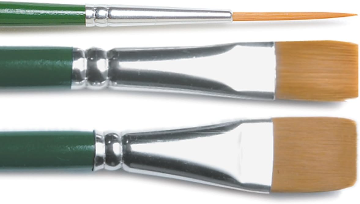 Plaid: Craft 1171 Naylon One Stroke Fırça Seti - 3 kg