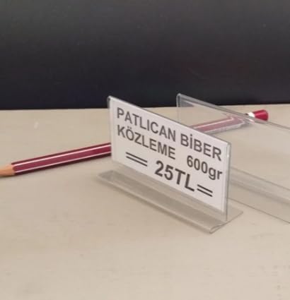PASTANE FIRIN ETİKETLİK KAPALI T TİP KT48 (4x8 cm) - 50 ADET