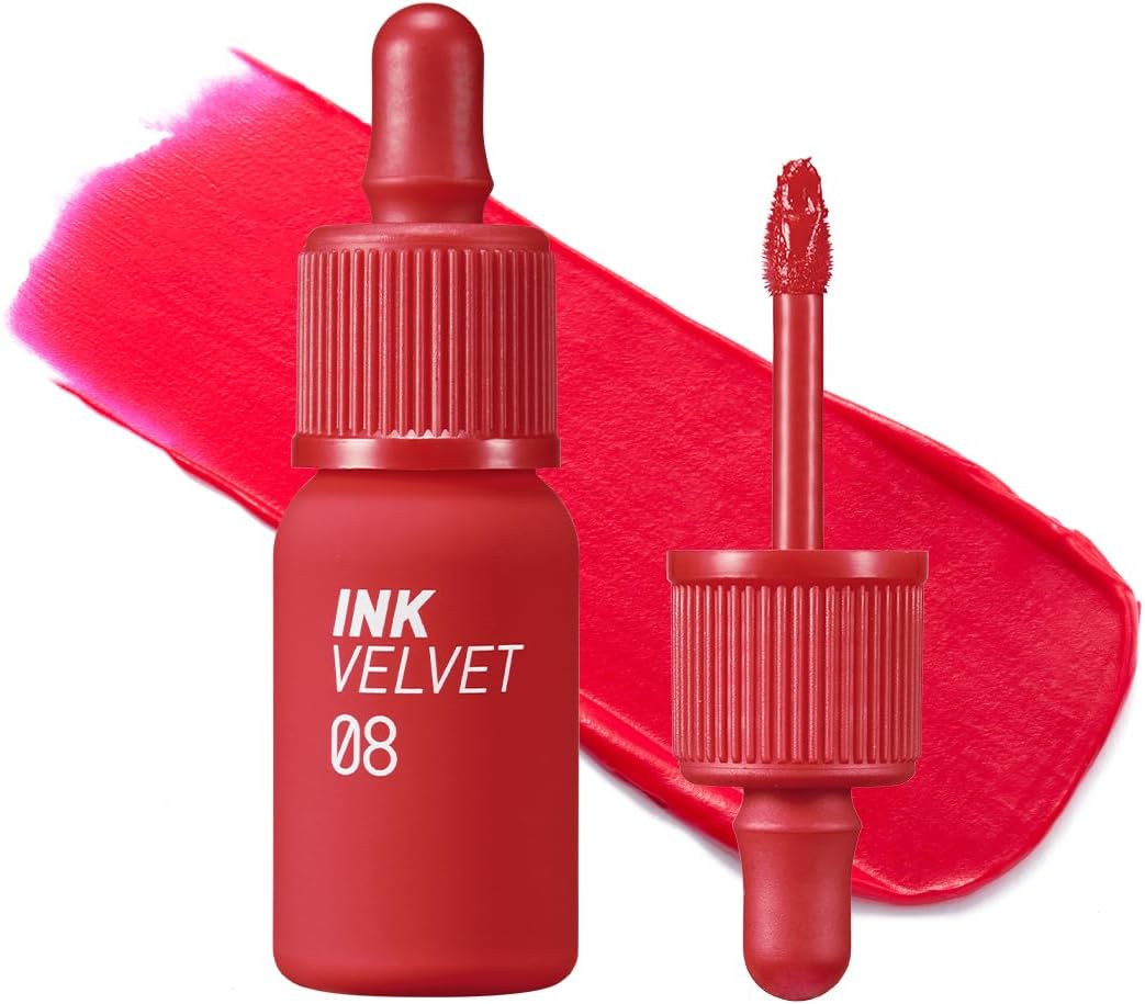 Yüksek Pigmentli, Kadife Görünümlü, Gün Boyu Kalıcı Tint Ink Velvet (8 Sellout Red)