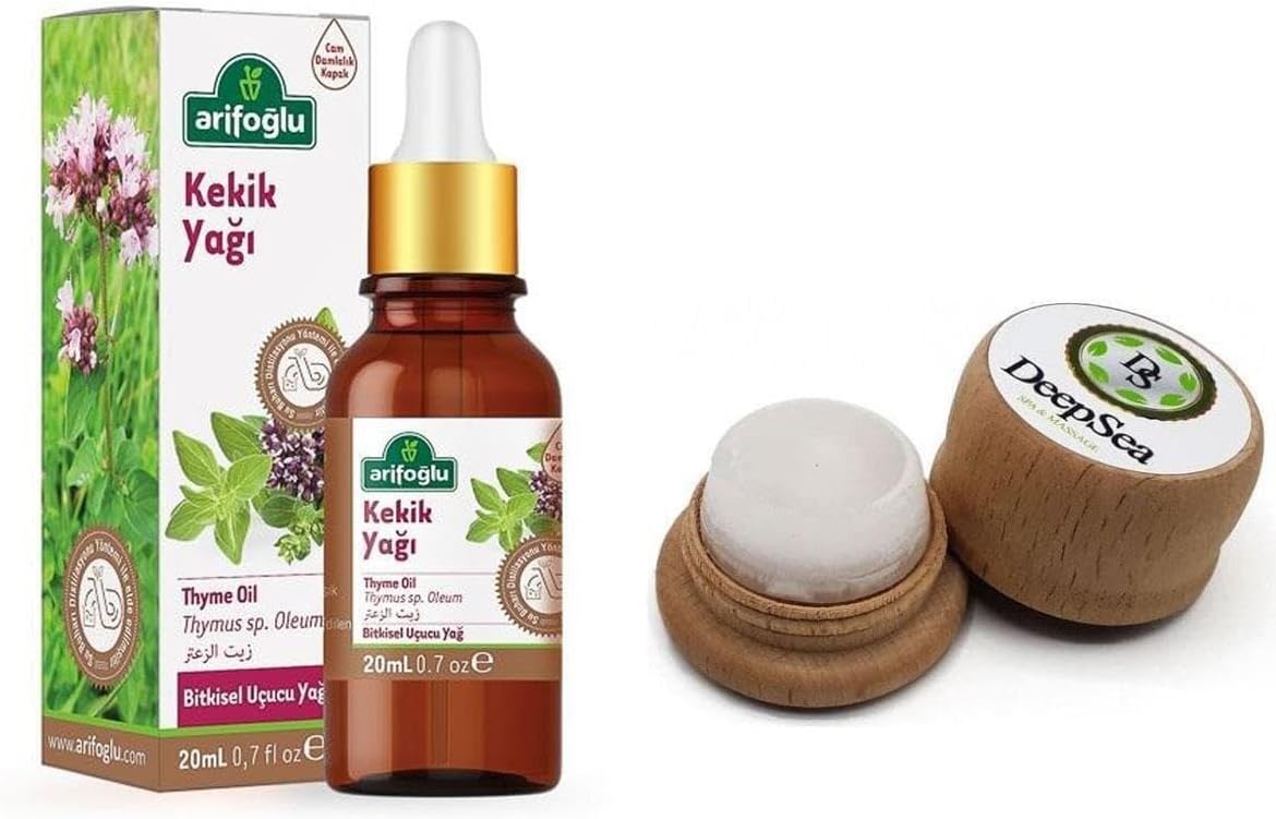 Arifoğlu Kekik Yağı 20 ml + Mentol Taşı 7 gr.