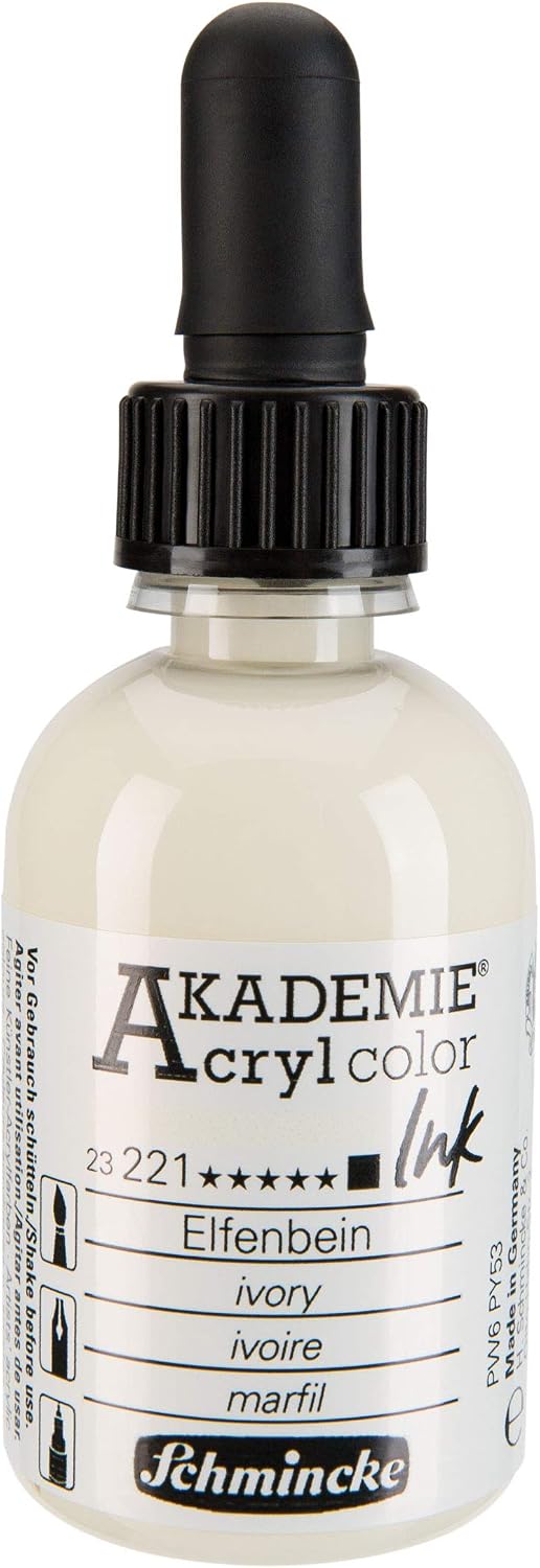 Akademie Akrilik Mürekkep 50 ml 221 Ivory