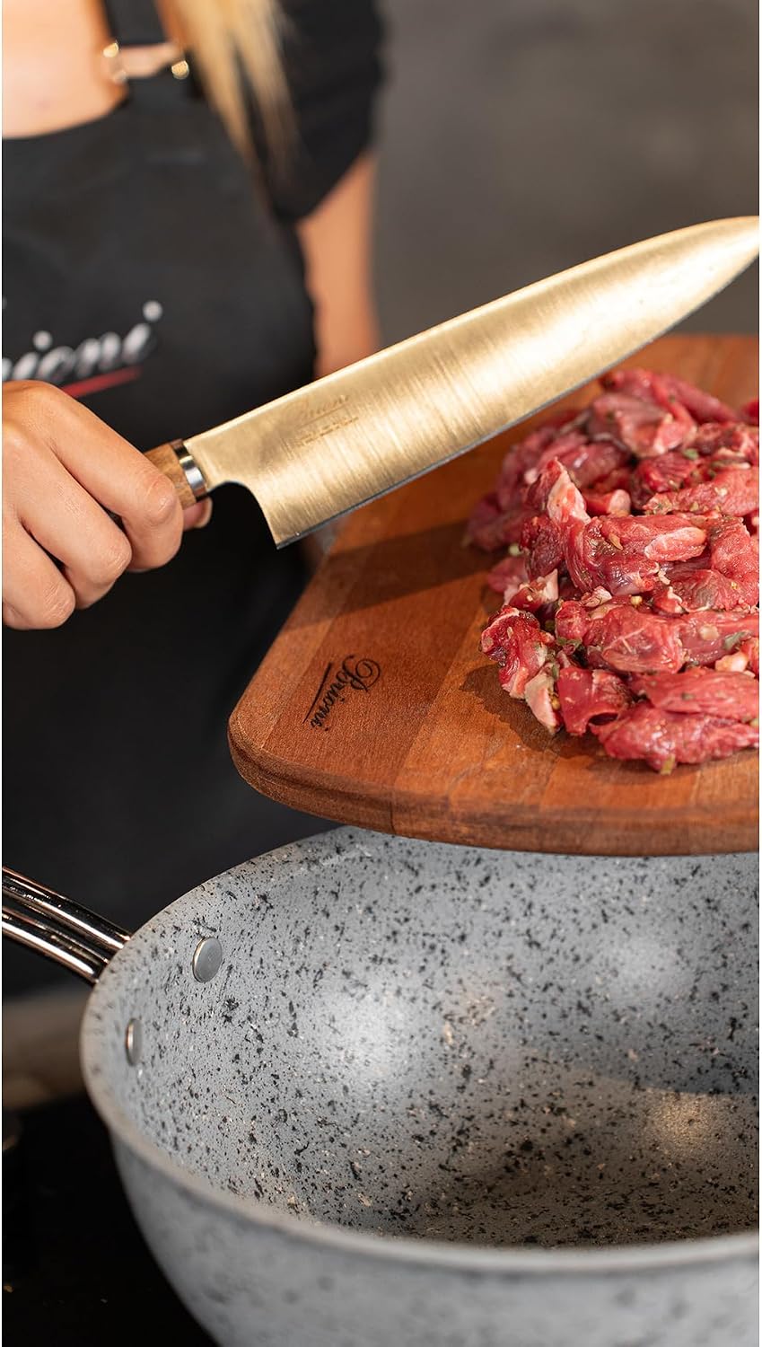 Stone-Age Çizilmez Yanmaz Yapışmaz 26 Cm Wok Tava