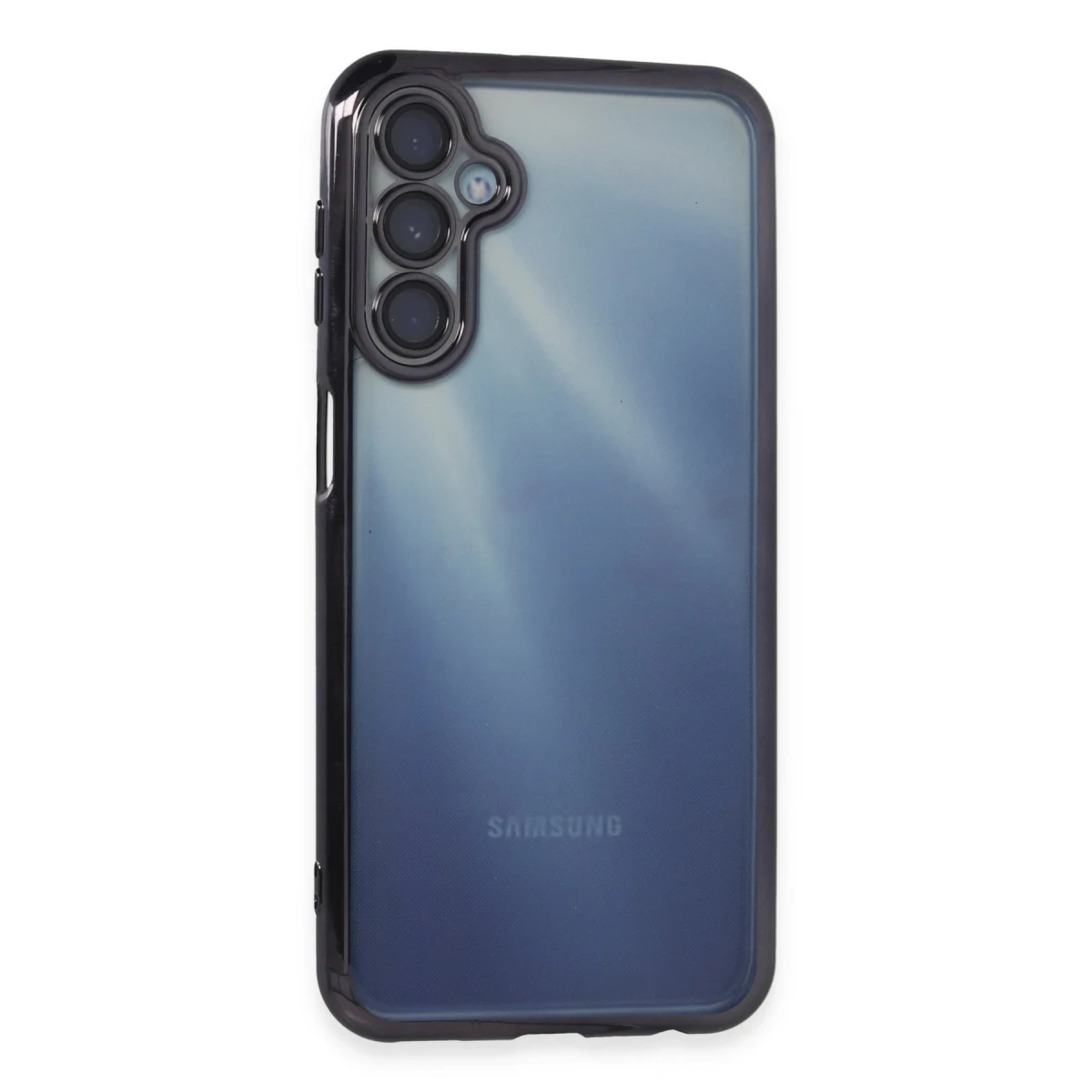 Samsung Galaxy A35 5G Kılıf Razer Lensli Silikon - Mor