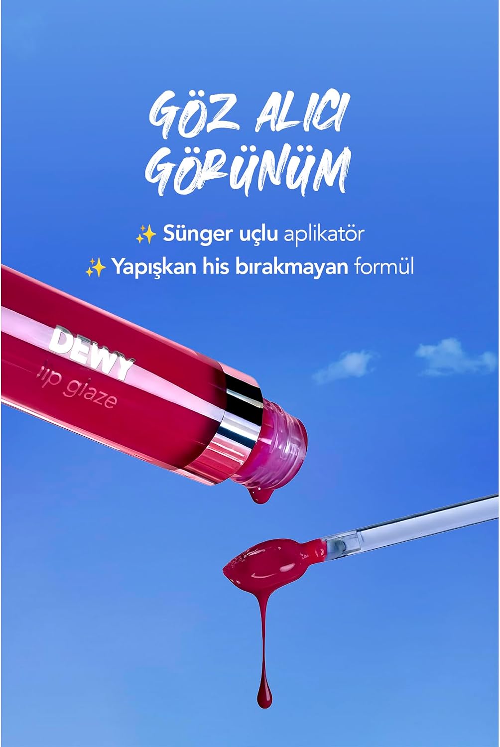 Besleyici Dudak Parlatıcısı Dewy Lip Glaze - 023 Vacation Time - 8682536069427