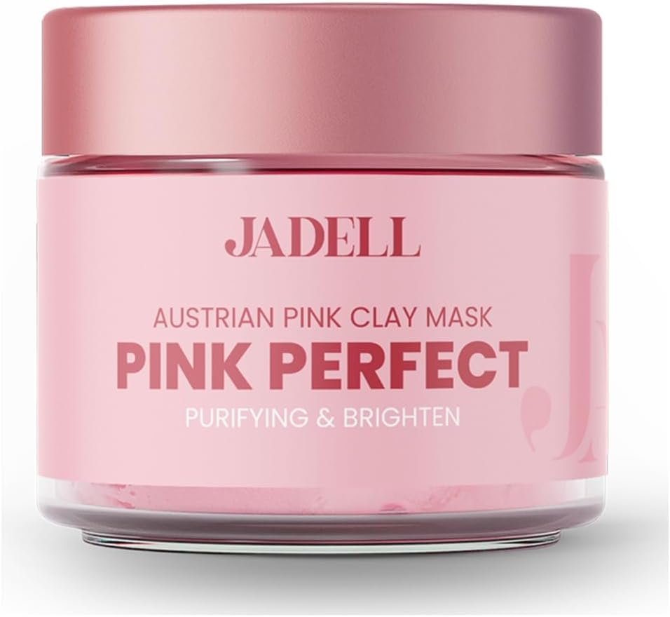 Pembe Kil Maskesi ve Siyah Nokta Karşıtı, Arındırıcı, Gözenek Sıkılaştırıcı Cilt Bakım Maskesi, 100ml