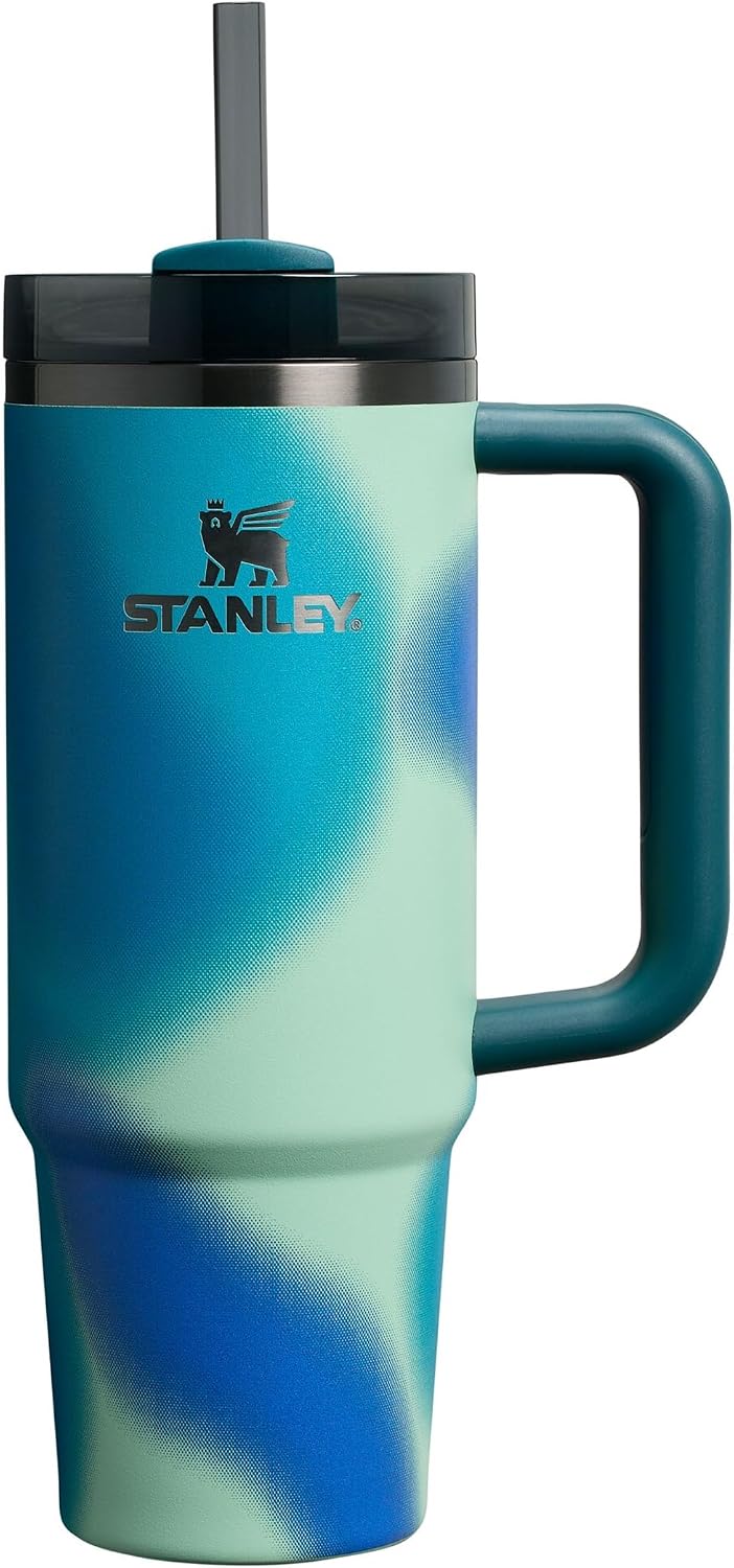 Quencher H2.0 FlowState Pipetli Termos Bardak 0.89 Litre - Coastal Teal | Paslanmaz Çelik