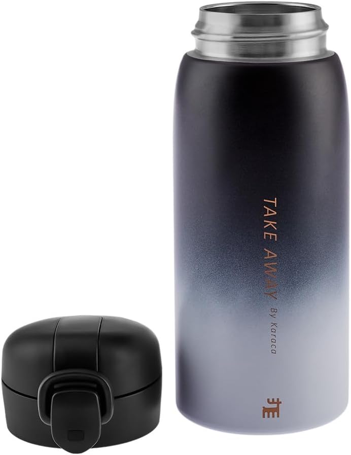Skyfall Çelik Sızdırmaz Siyah Termos 350 Ml