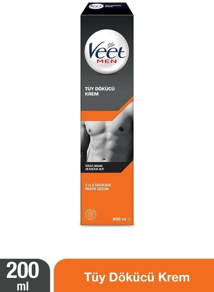 Men Tüy Dökücü Krem Erkeklere Özel Normal Ciltler 200 ML
