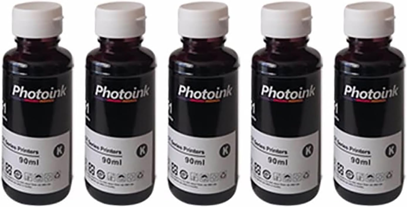 HP Smart Tank 500-530-515-615 5 Adet Siyah Mürekkep
