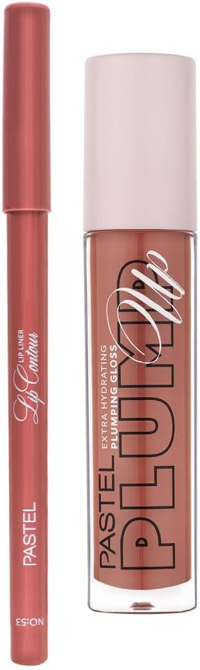 Profashion Plumping Gloss 205 + Lip Contour Liner Dudak Parlatıcı 53