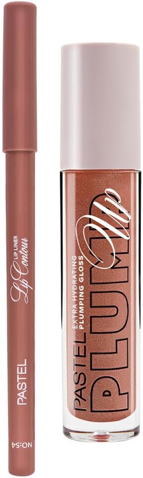 Profashion Plumping Gloss 202 + Lip Contour Liner Dudak Parlatıcı 54