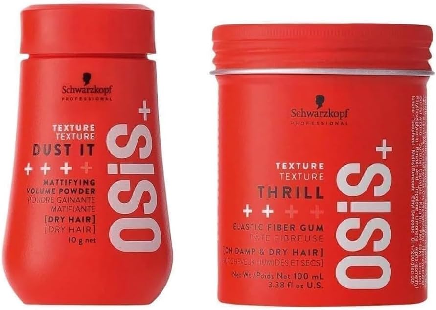 Dust It Mat Pudra 10g ve Thrill Lifli Şekillendirici 100ml Set, SET.SKP.231006