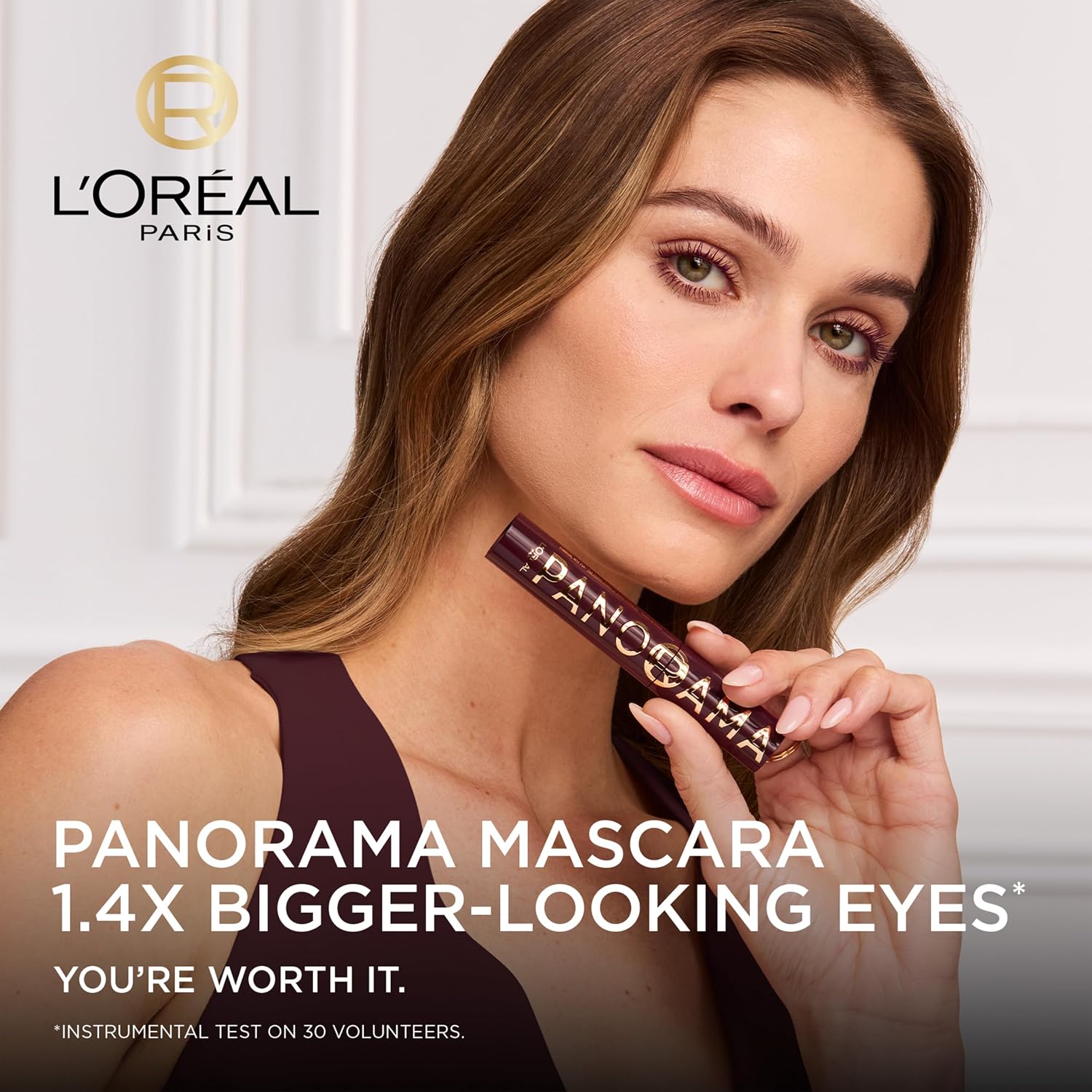 L'Oreal Cosmetics Panorama Chromatic Maskara Bordo