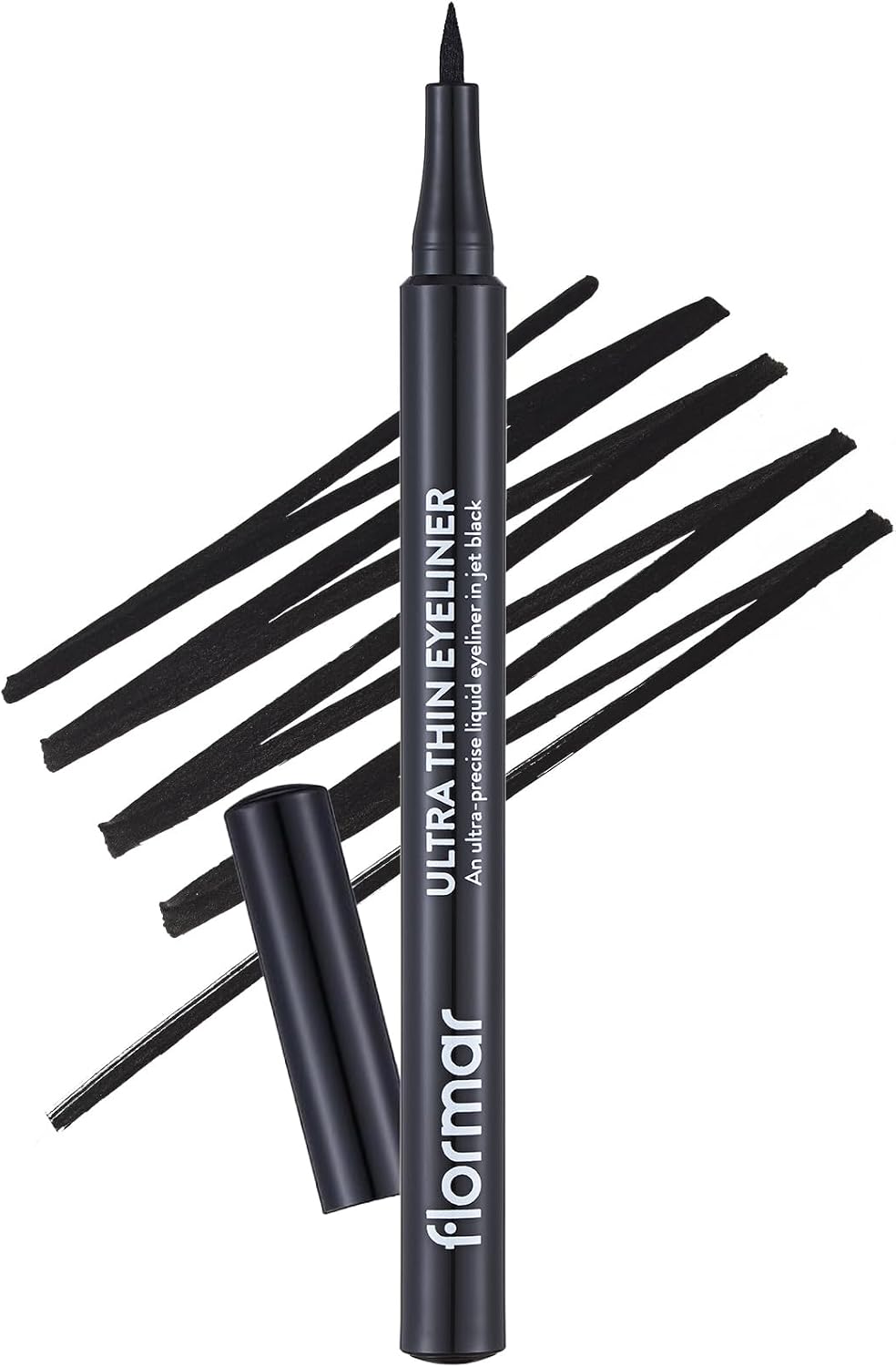 Ultra Ince Uçlu Eyeliner (SİYAH) - Ultra Thin Eyeliner - 001 Black - 8690604478491