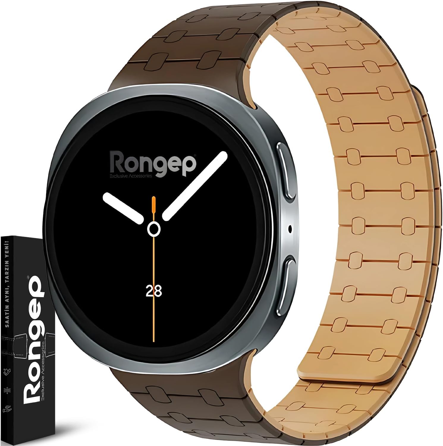[Magnex Loop] Samsung Galaxy Watch 9/8 44mm/40mm/Classic 46mm ile Uyumlu Kordon 1.Sınıf Soft Silikon Samsung Watch 9 44mm Kordonu Güçlü Manyetik Tasarımlı Galaxy Watch 9 Kordon