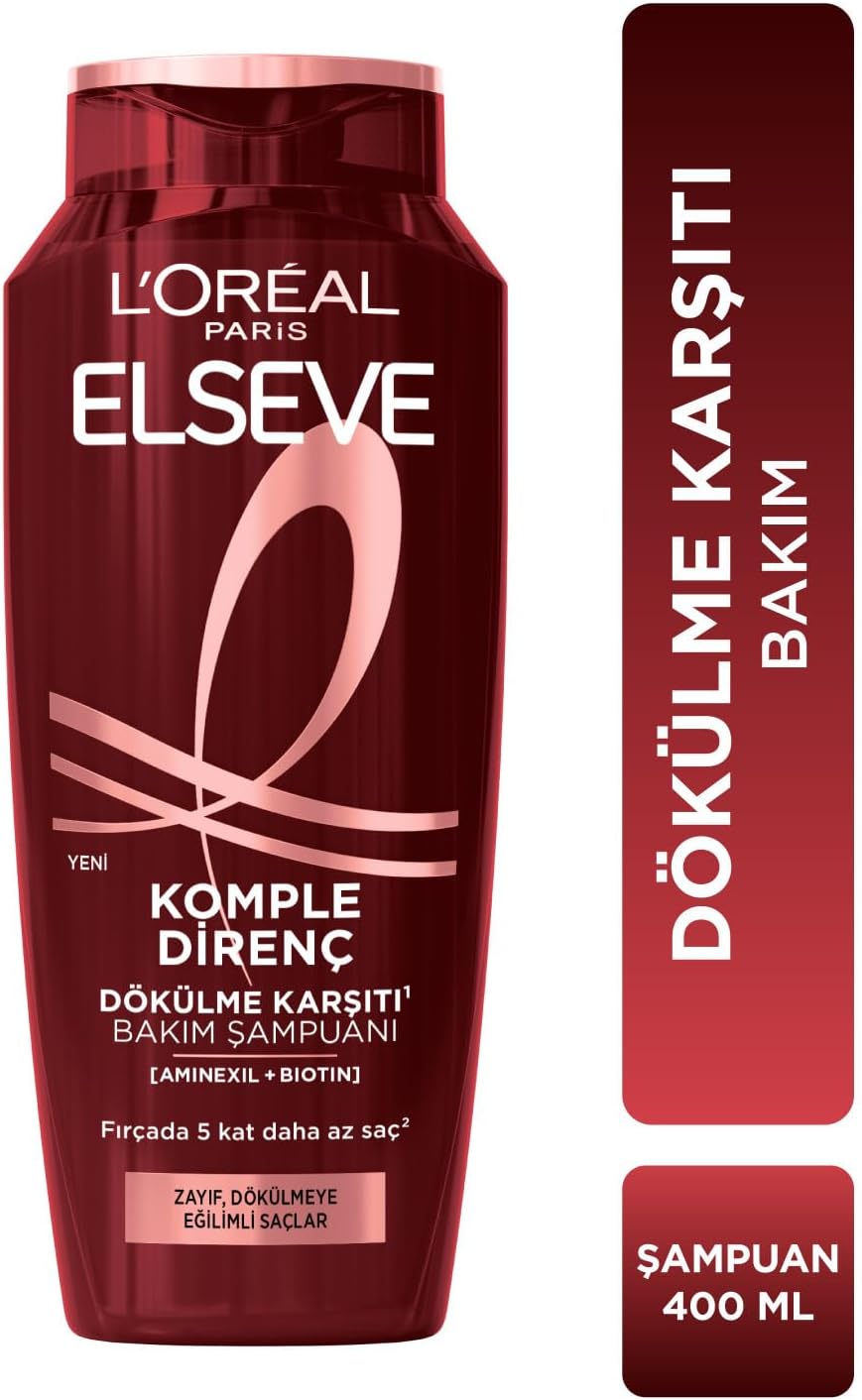 L'Oreal Paris Komple Direnç Dökülme Karşıtı Şampuan 400 ml