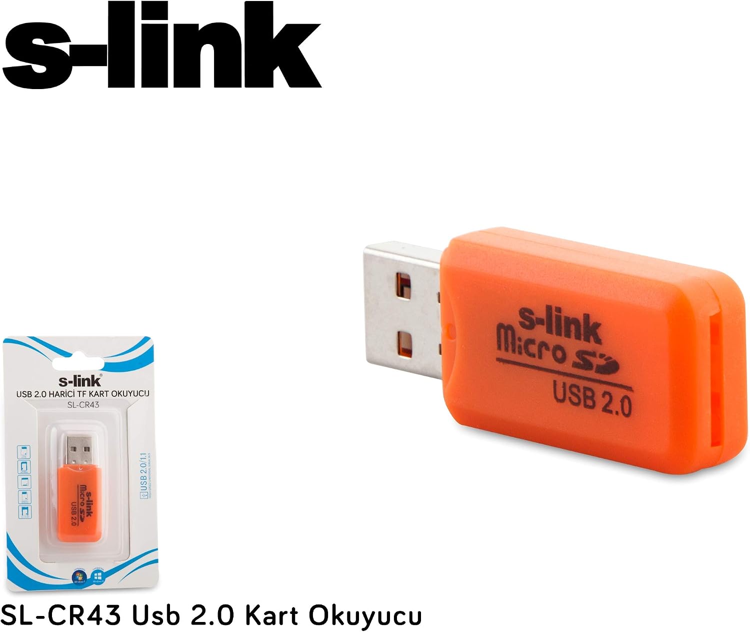 SL-CR43 Usb 2.0 Kart Okuyucu, Asorti