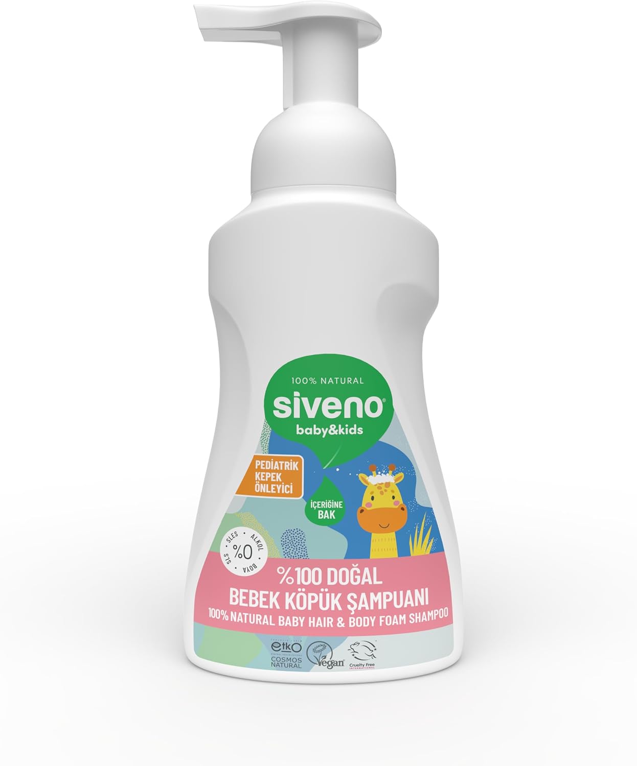 Doğal Bebek Köpük Şampuanı 250 ml