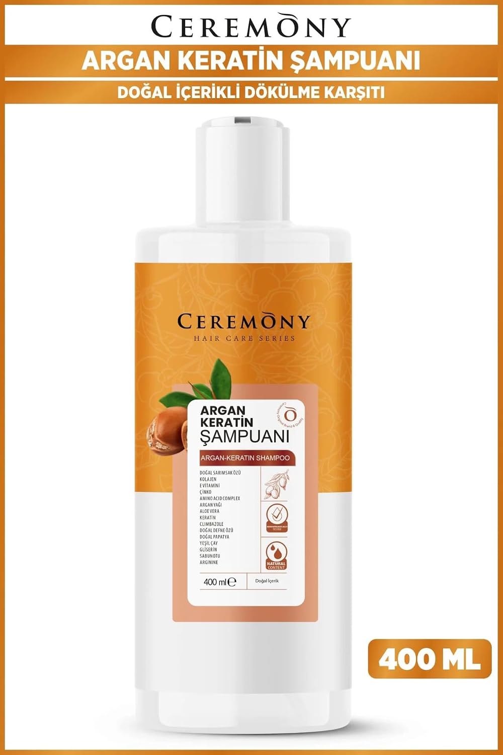 ŞAMPUAN 400ML ARGAN KERATİN