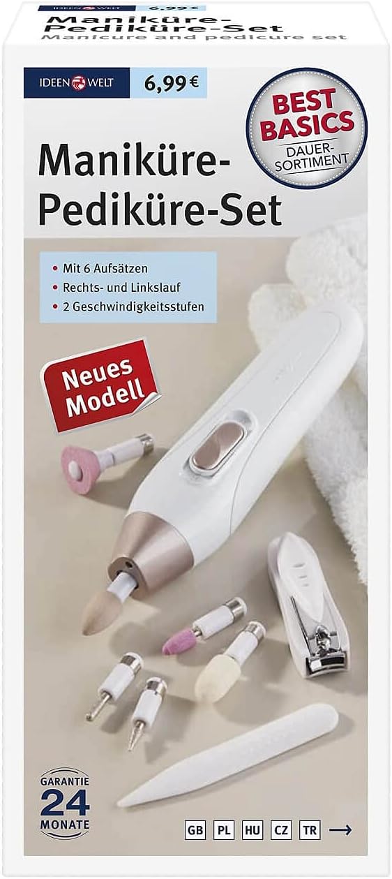 Manikür ve Pedikür Seti Rose Gold 1 adet