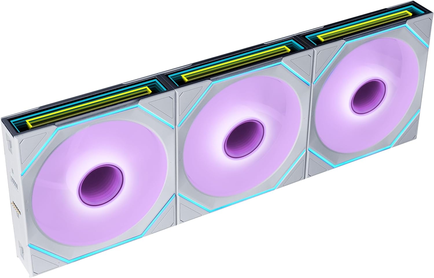 UNI FAN Reverse SL INF FLEX 3x120mm Beyaz Kasa Fanı (G9F.12RSLIN1F3W.00)