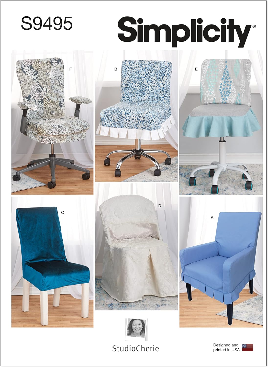 Chair Slipcovers-ONE SIZE -SS9495OS