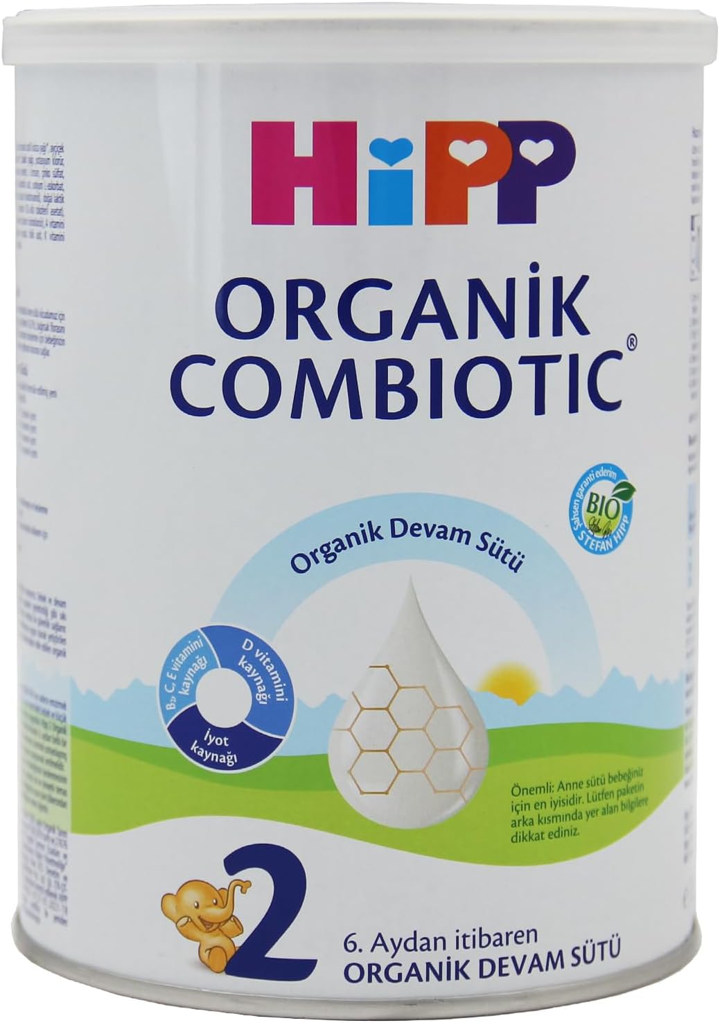 2 Organik Combiotic Devam Sütü 350 gr
