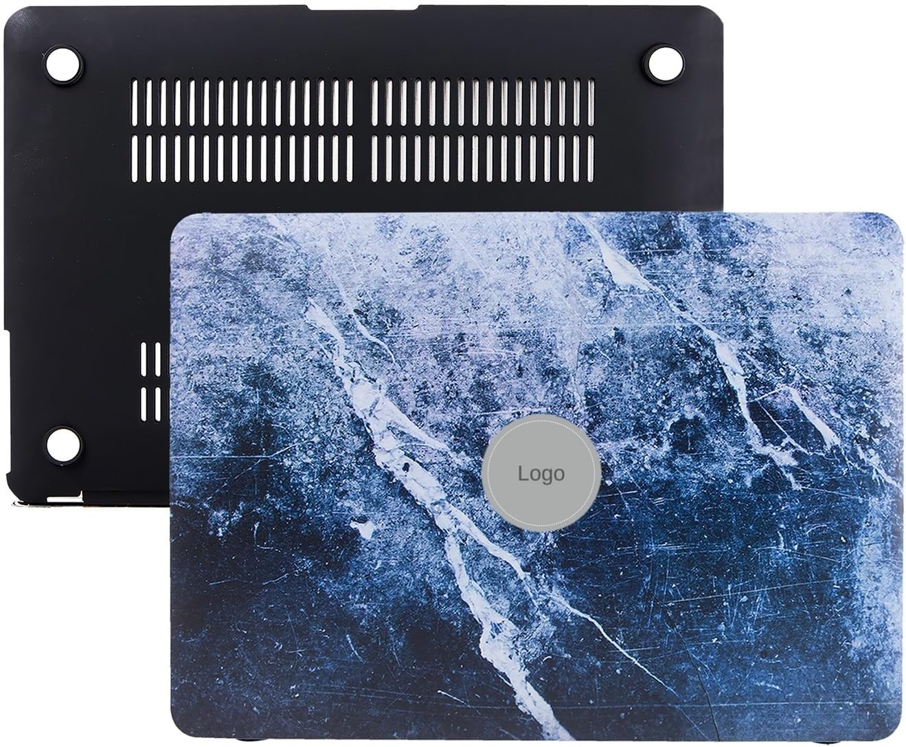 MacBook Pro 13 İnç Kılıf A1425 A1502 Uyumlu Sert Kapak Hard Case Koruyucu Retina 13 Laptop Kılıfı Mermer Desenli Çizilmeye Dayanıklı İnce Hafif Koruma Marble 25