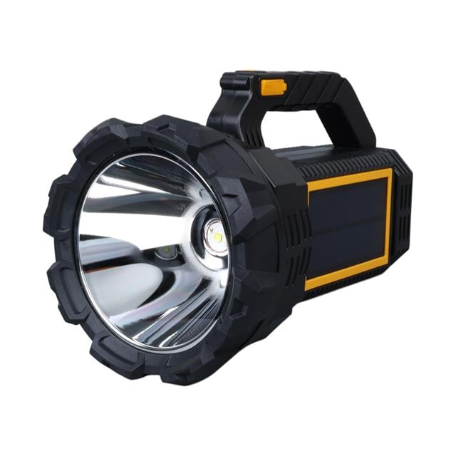 W5191 Solar Şarjlı El Feneri Uzun Mesafe Işıldak