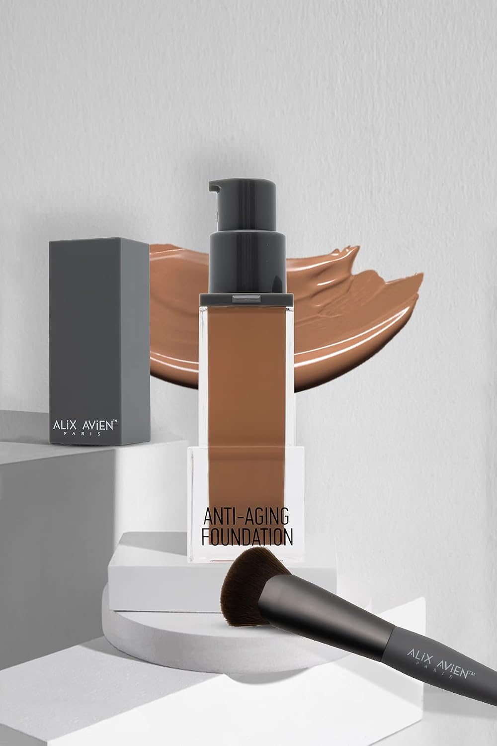 Yaşlanma Karşıtı Vitamin İçeren Nemlendirici SPF15+ Fondöten Anti Aging Foundation 511 Deep Honey