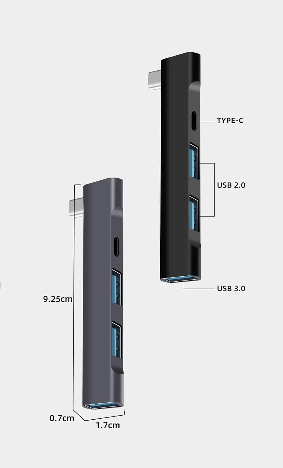 KY 238 TYPE C HUB TYPE C USB TYPE C ÇOĞALTICI
