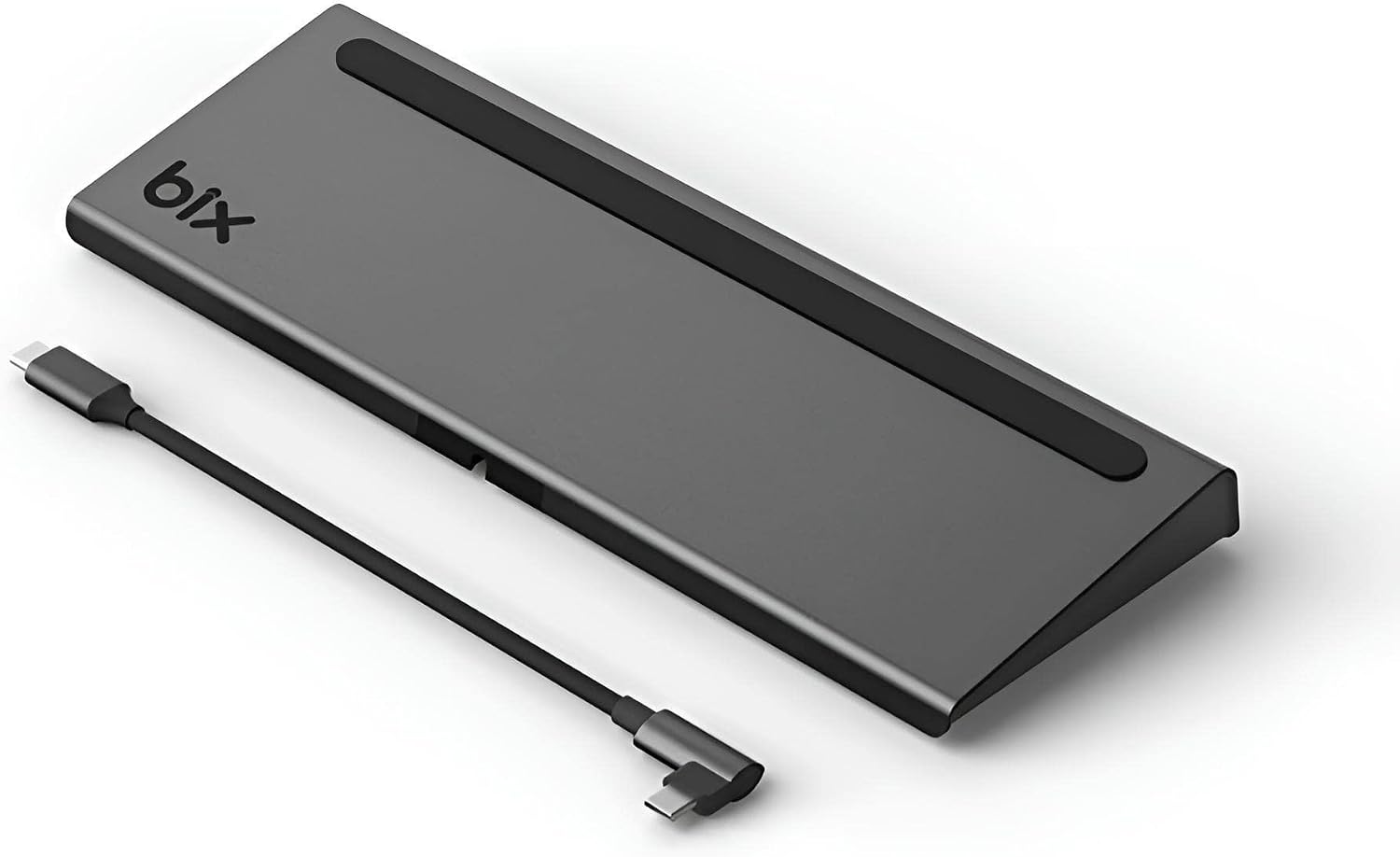 BX12HB 11'i 1 USB C Hub, 4K HDMI, DP, VGA, Görüntü Aktarımı, 100W PD, 3x USB 3.0 Girişi, 1 Gigabit Ethernet, Micro SD/SD Girişi, 3,5 mm Jack. MacBook Pro için MultiPort Bağlantı Noktası.