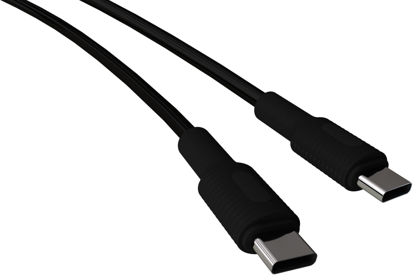 Basic Type C-C Power Delivery Hızlı Şarj Kablosu (Siyah + Siyah Uç) (100 CM)