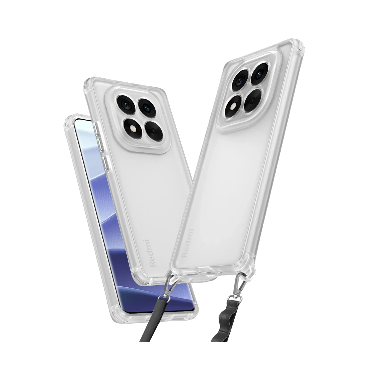 Xiaomi Redmi Note 14 Pro 4G Kılıf Penta Silikon Kılıf - Şeffaf