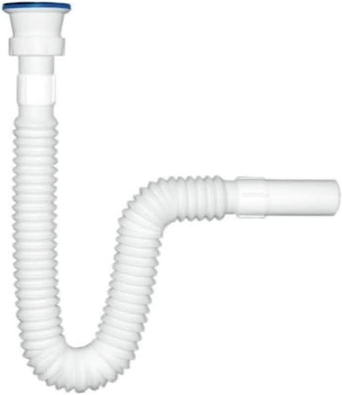 Özbest Lüx Çift Körüklü Uzun Lavabo Sifon