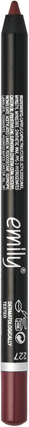 Emily Long Lasting Lip Pencil No: 227 - Uzun Süre Kalıcı Dudak Kalemi